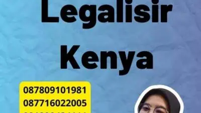 Perbedaan Legalisir Kenya