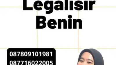 Persyaratan Legalisir Benin