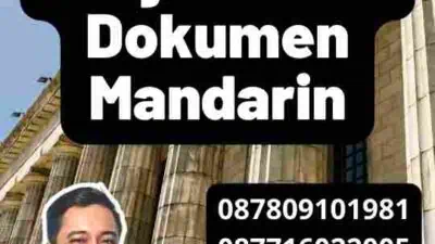 Proses Jasa Terjemahan Dokumen Mandarin