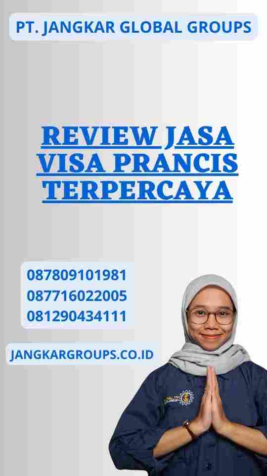 Review Jasa Visa Prancis Terpercaya