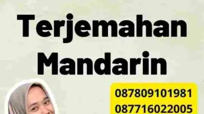 Tips Memilih Biro Jasa Terjemahan Mandarin