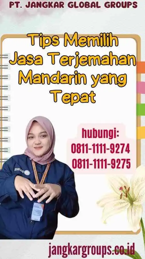 Tips Memilih Jasa Terjemahan Mandarin yang Tepat