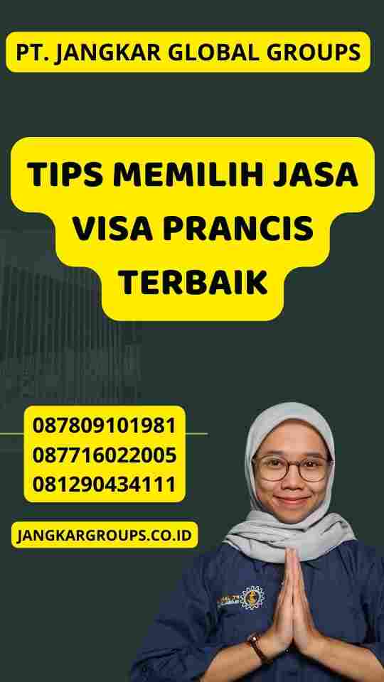 Layanan Jasa Visa Prancis Profesional