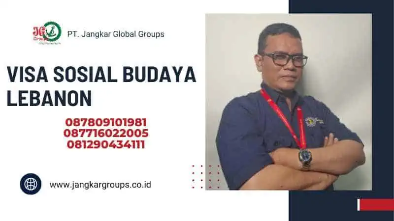 Visa Sosial Budaya Lebanon