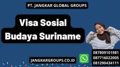 Visa Sosial Budaya Suriname