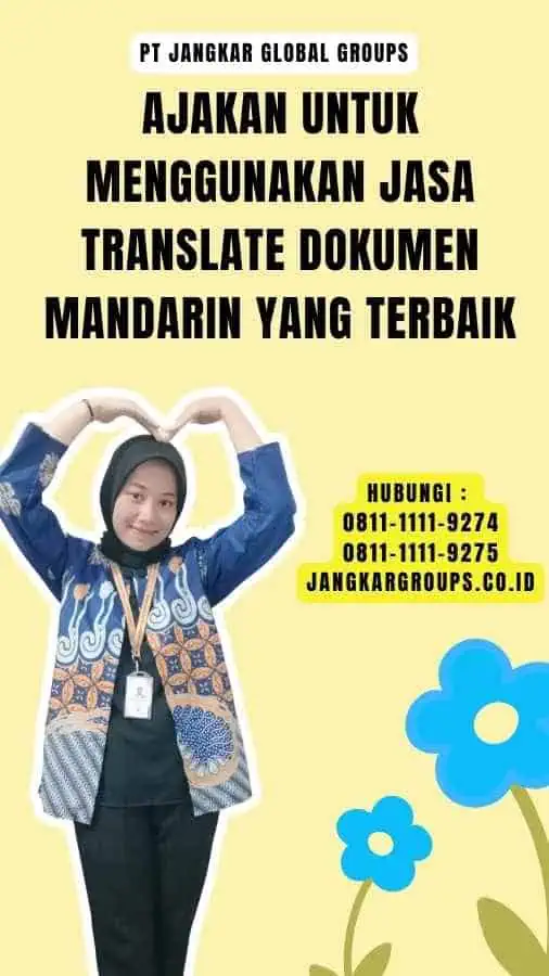 Ajakan untuk Menggunakan Jasa Translate Dokumen Mandarin yang Terbaik