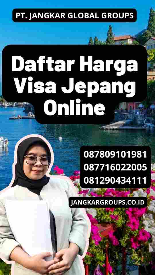 Daftar Harga Visa Jepang Online