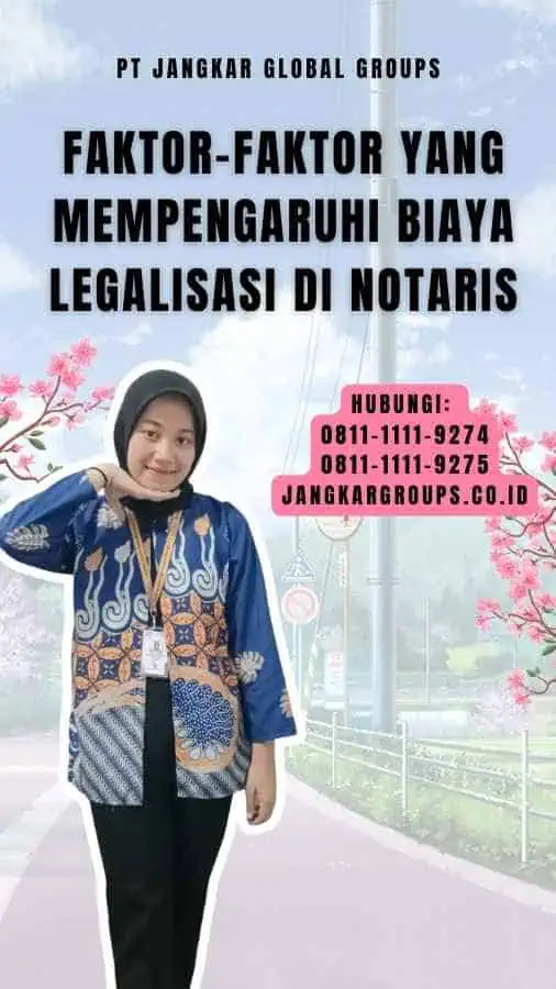 Faktor-Faktor yang Mempengaruhi Biaya Legalisasi di Notaris