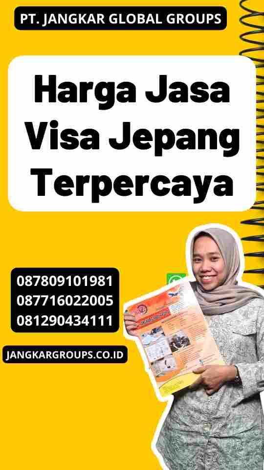 Harga Jasa Visa Jepang Terpercaya