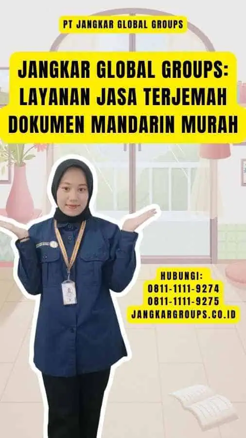 Jangkar Global Groups Layanan Jasa Terjemah Dokumen Mandarin Murah