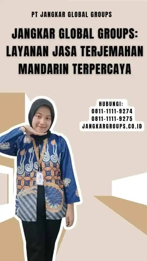 Jangkar Global Groups Layanan Jasa Terjemahan Mandarin Terpercaya