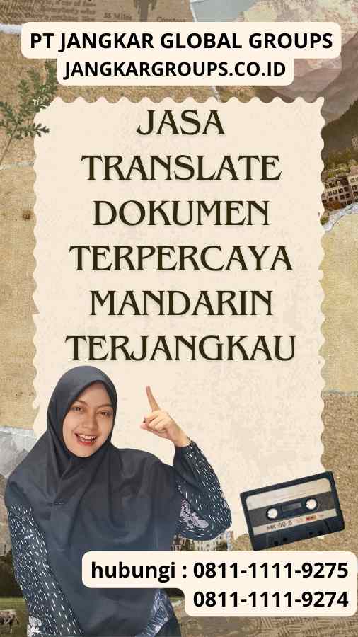 Jasa Translate Dokumen Terpercaya Mandarin Terjangkau