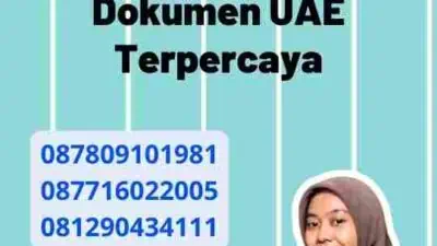 Jasa Translate Tersumpah Dokumen UAE Terpercaya