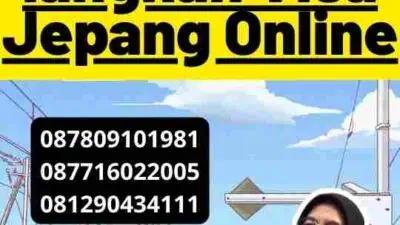 Langkah-langkah Visa Jepang Online