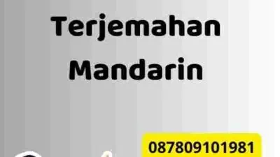 Layanan Jasa Terjemahan Mandarin