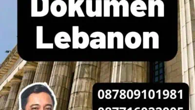 Legalisir Dokumen Lebanon