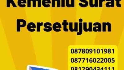 Legalisir Kemenlu Surat Persetujuan