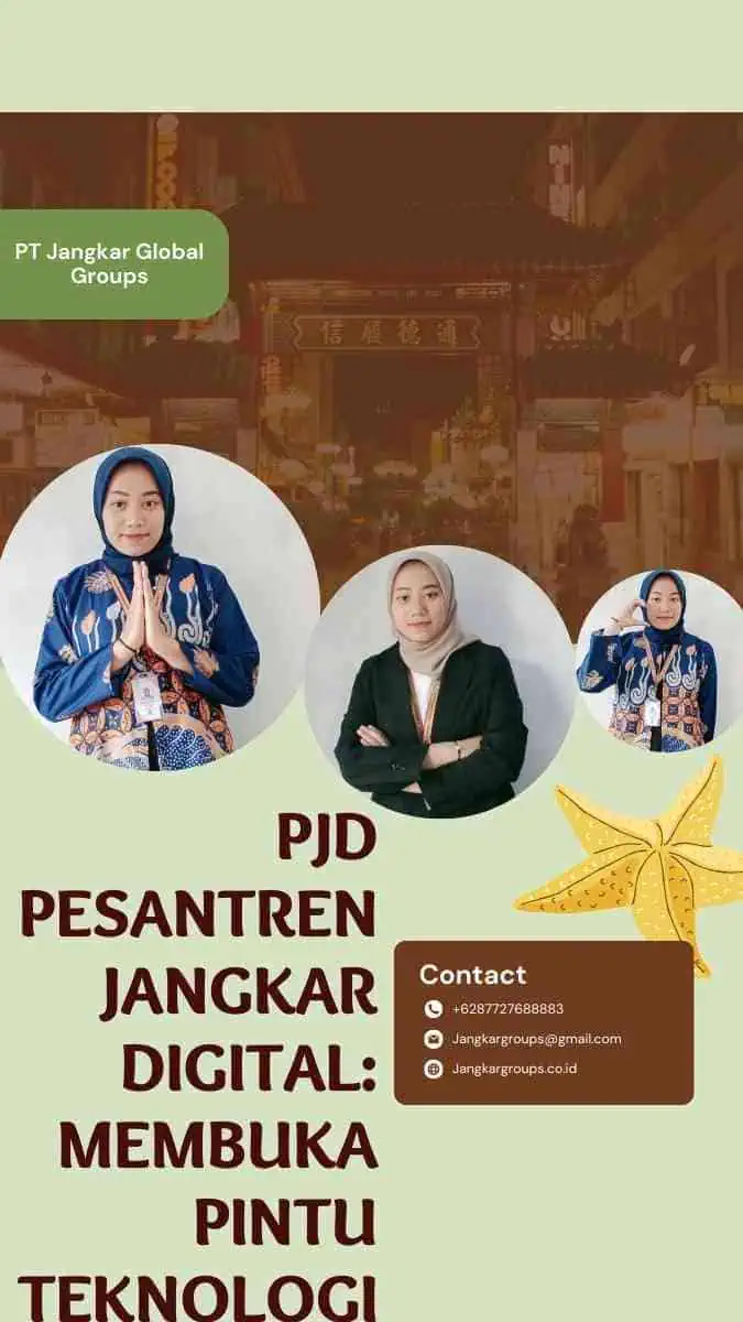 PJD Pesantren Jangkar Digital: