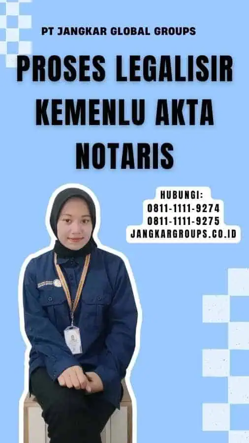 Proses Legalisir Kemenlu Akta Notaris