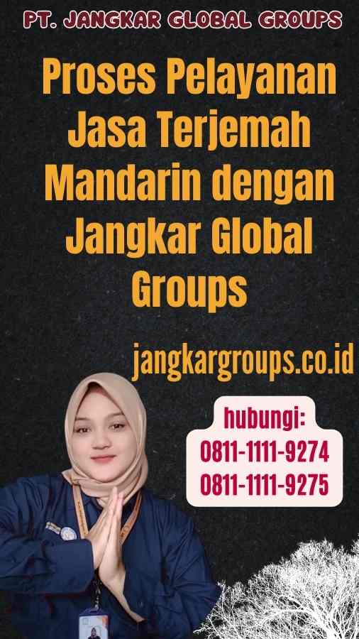 Proses Pelayanan Jasa Terjemah Mandarin dengan Jangkar Global Groups