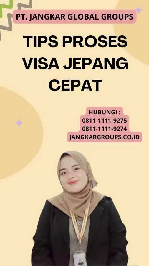 Tips Proses Visa Jepang Cepat