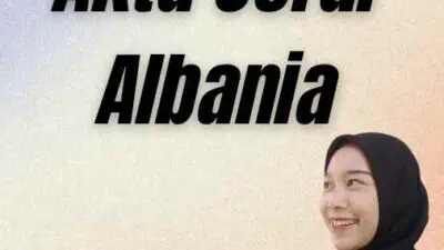 Apostille Akta Cerai Albania