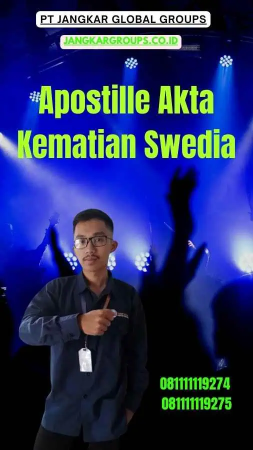 Apostille Akta Kematian Swedia