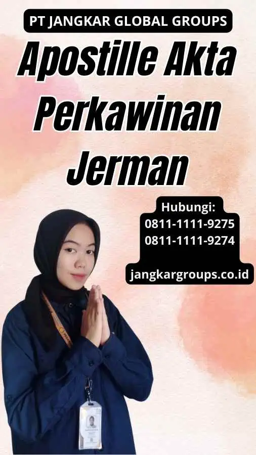 Apostille Akta Perkawinan Jerman