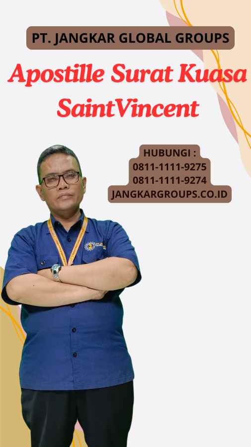 Apostille Surat Kuasa SaintVincent