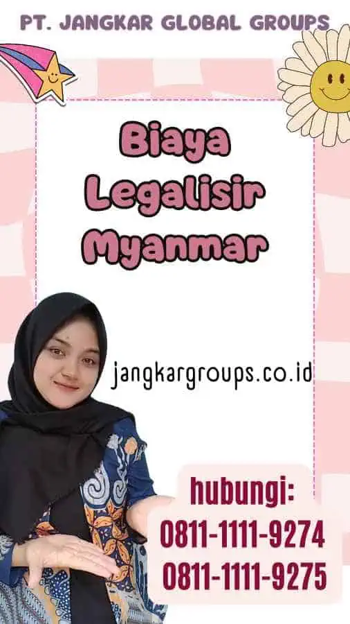 Biaya Legalisir Myanmar