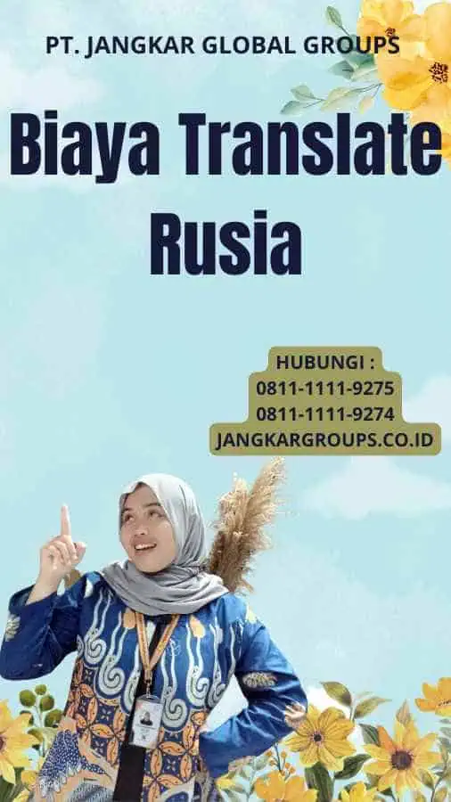 Biaya Translate Rusia