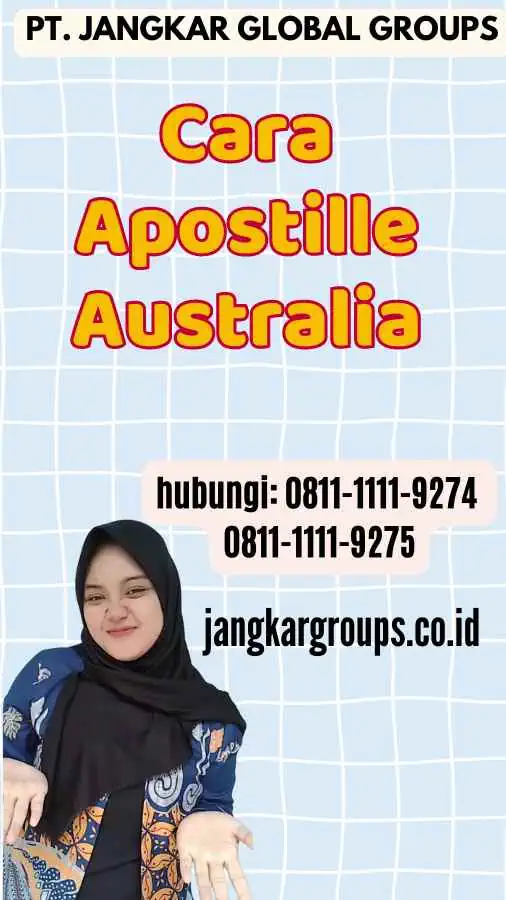 Cara Apostille Australia