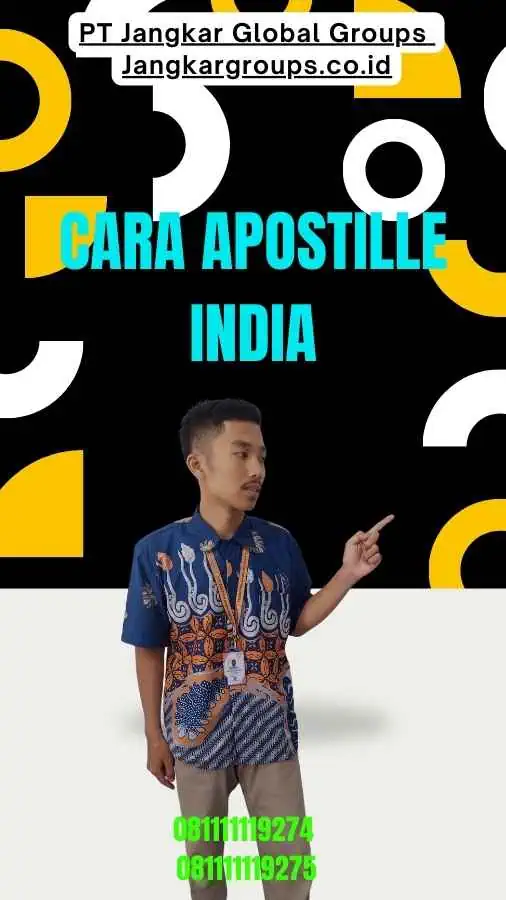 Cara Apostille India