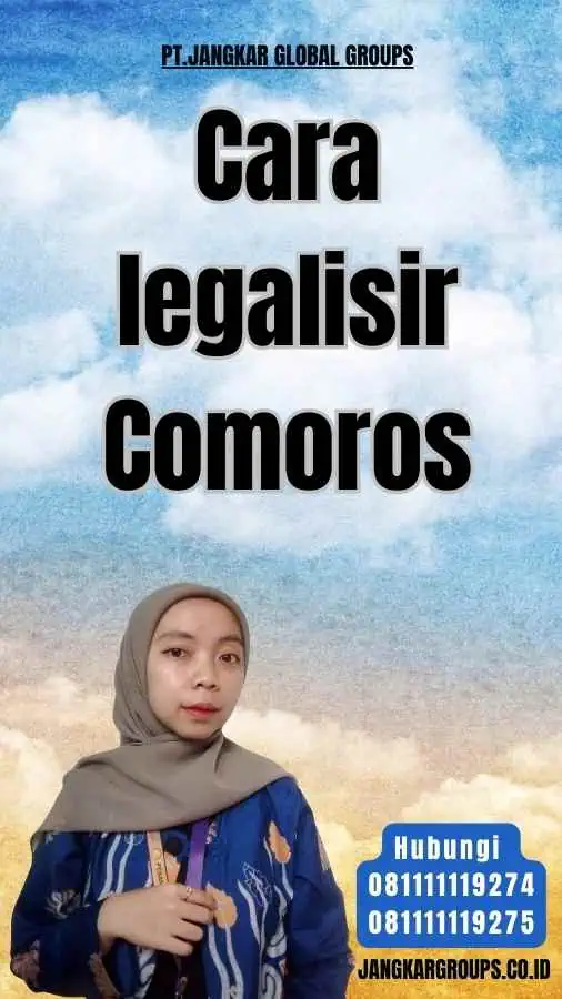 Cara legalisir Comoros