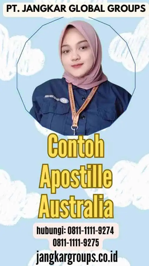 Contoh Apostille Australia