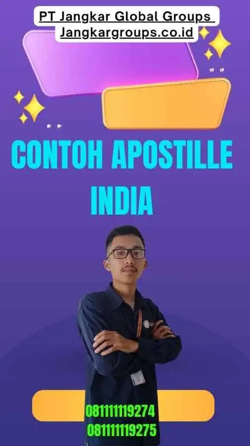 Contoh Apostille India