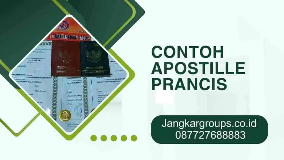 Contoh Apostille Prancis