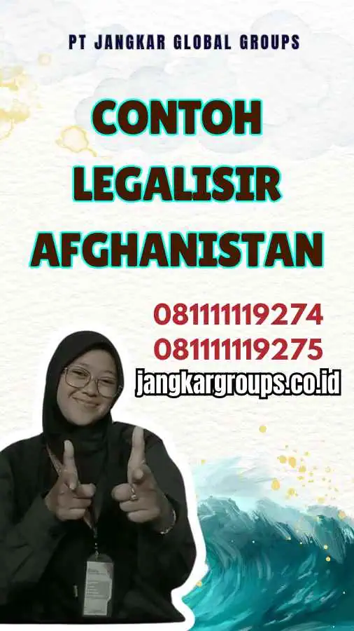 Contoh Legalisir Afghanistan