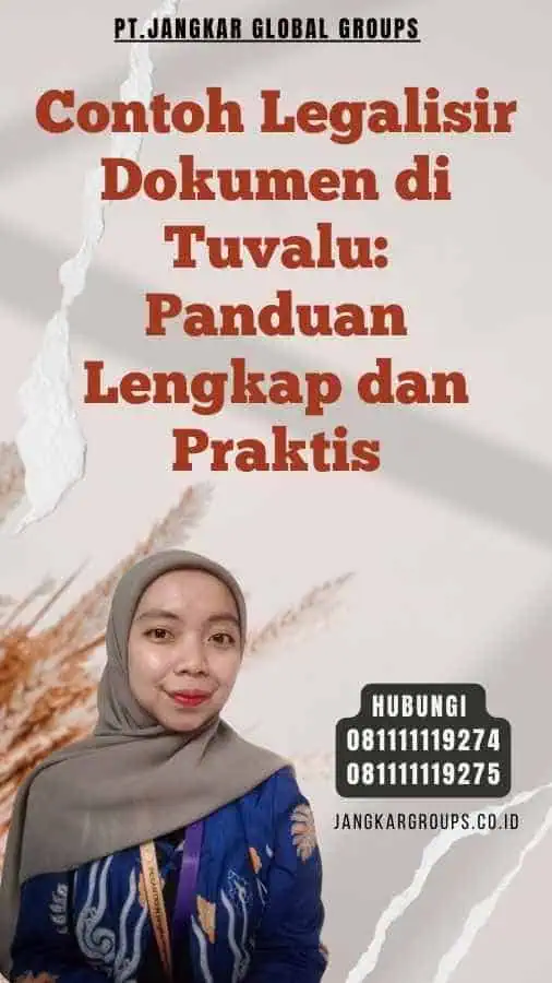 Contoh Legalisir Dokumen di Tuvalu Panduan Lengkap dan Praktis