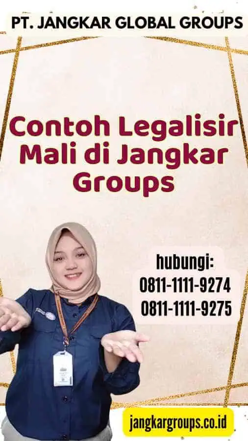 Contoh Legalisir Mali di Jangkar Groups