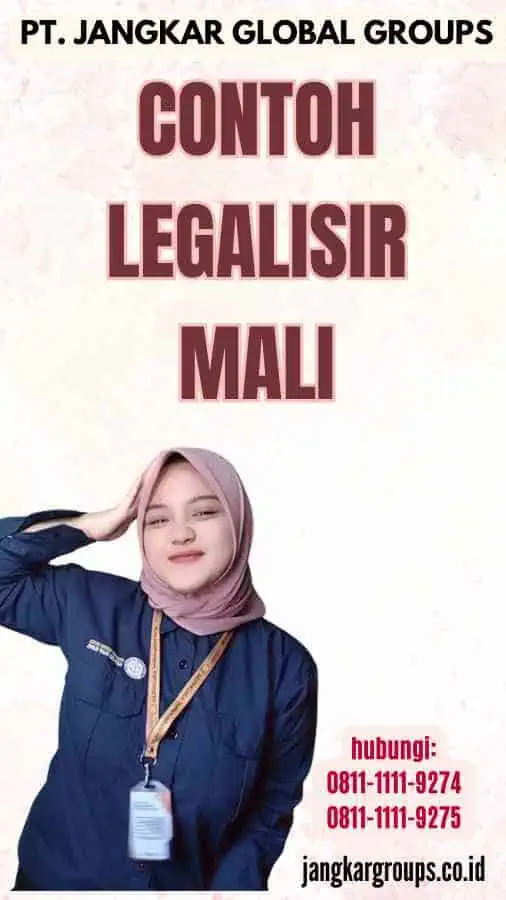 Contoh Legalisir Mali