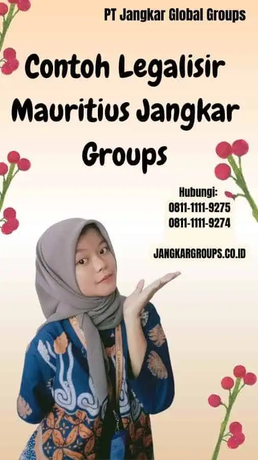 Contoh Legalisir Mauritius Jangkar Groups