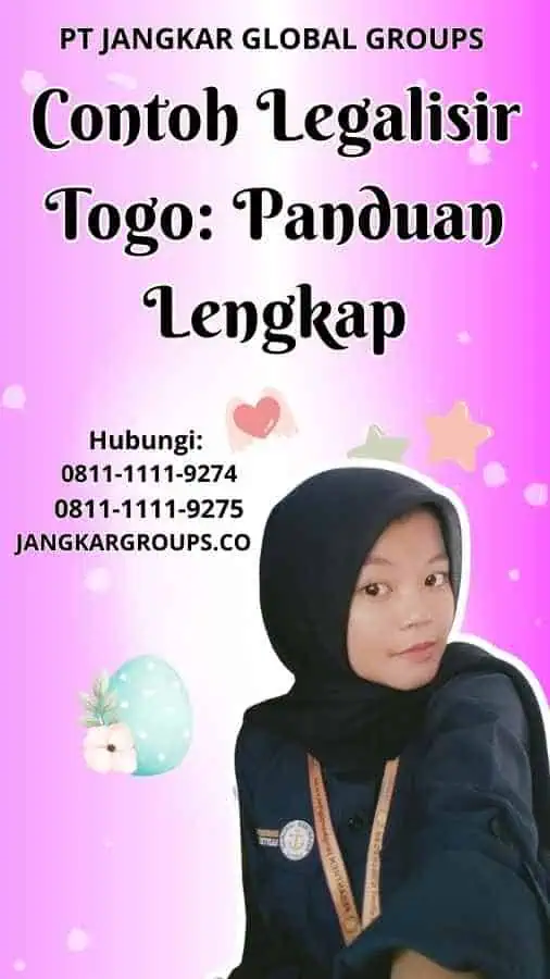 Contoh Legalisir Togo Panduan Lengkap