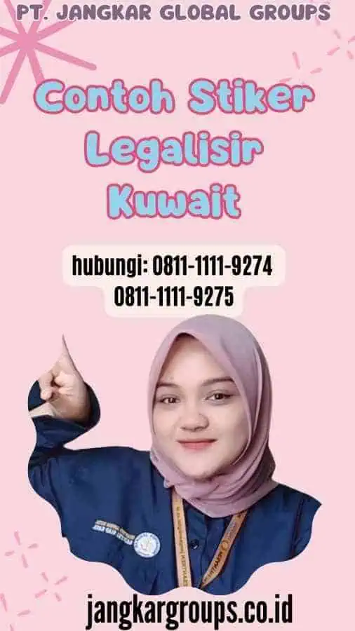 Contoh Stiker Legalisir Kuwait