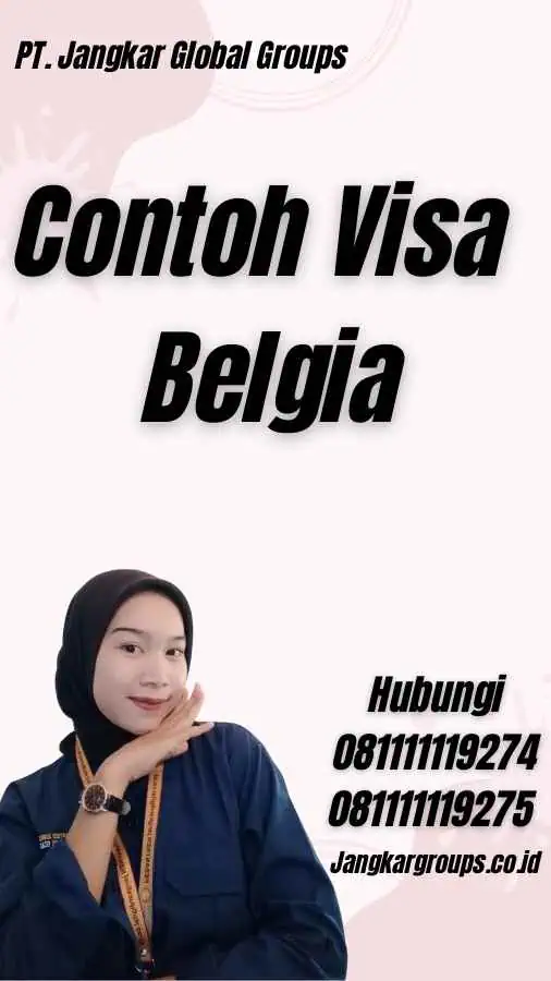 Contoh Visa Belgia