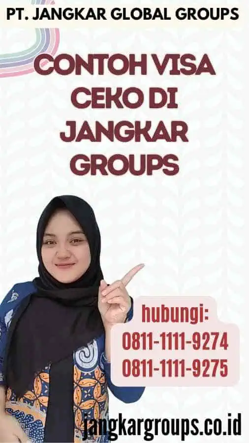 Contoh Visa Ceko di Jangkar Groups