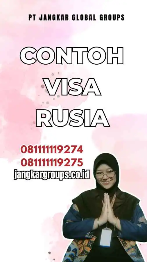 Contoh Visa Rusia