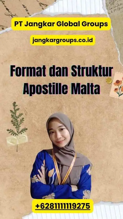 Format dan Struktur Apostille Malta