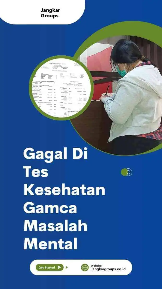 Gagal Di Tes Kesehatan Gamca 