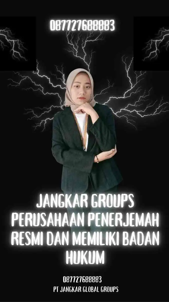 Jangkar Groups Perusahaan Penerjemah Resmi dan Memiliki Badan Hukum